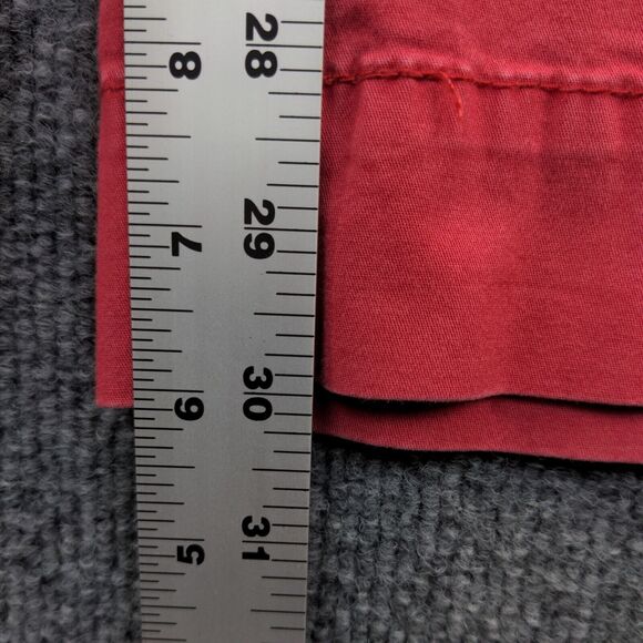 Lee Women's One True Fit Lower On The Waist Pants Red 16M Flat Front - Picture 10 of 10